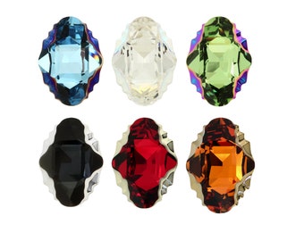 4926 Oval Tribe Crystals: Fancy Stones for Jewelry Making, Primero Crystals Austrian Glass, High Quality Crystals