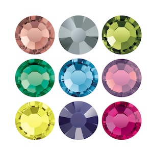 Preciosa Chaton Rose MAXIMA Rhinestones Hotfix Flat Backs - Genuine Preciosa Crystals - Crystals for Hotfix gluing, embellishing, textile