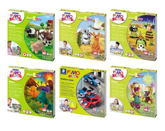 FIMO Kids Modelling Clay: Jewelry Set - 16 Themes