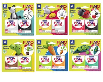 FIMO Kids Modeling Clay Set: Oven-Hardening, Easy-to-Make