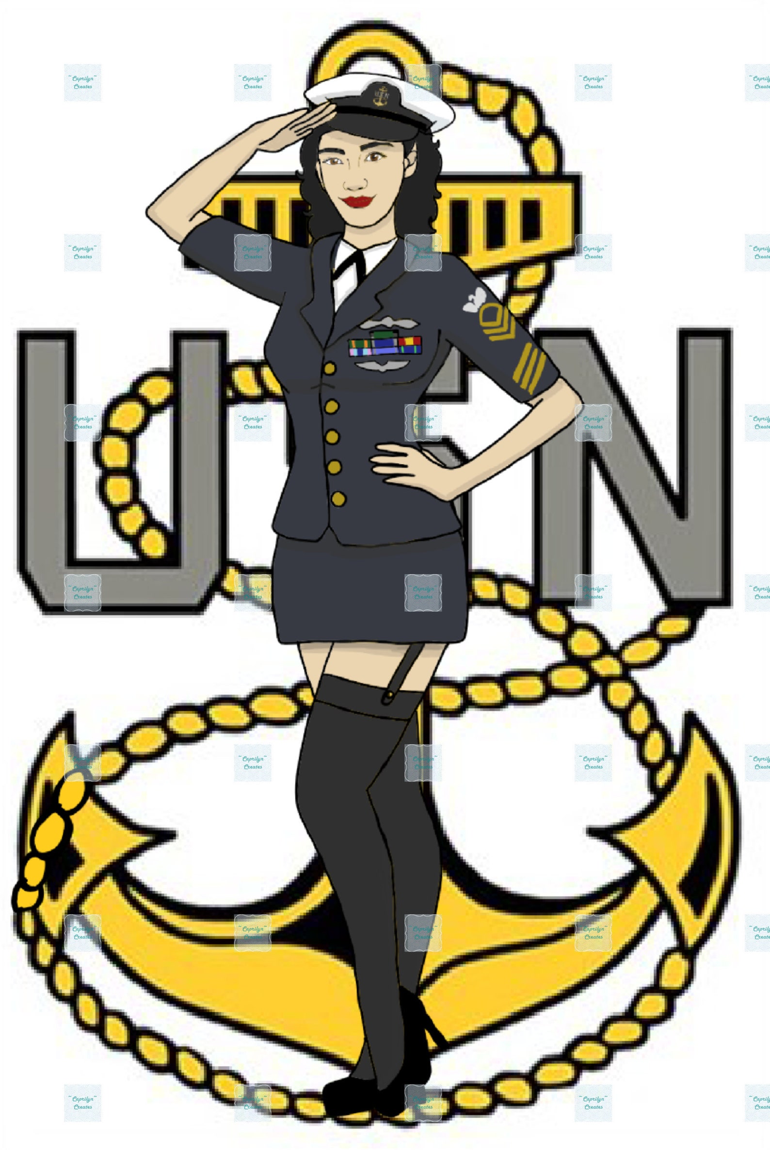 US Navy Pin Up