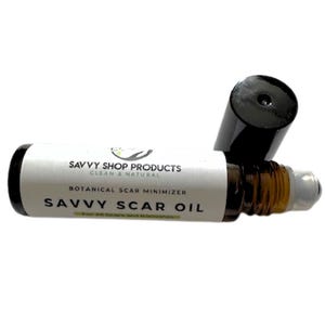 Savvy Scar Oil – Plant-Based Nourishment for Marked or Textured Skin