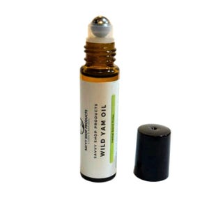 Savvy Wild Yam Oil Roller – Convenient Herbal Blend in Amber Glass Roller