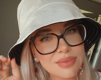 Gold Shimmer Christmas Bucket Hat