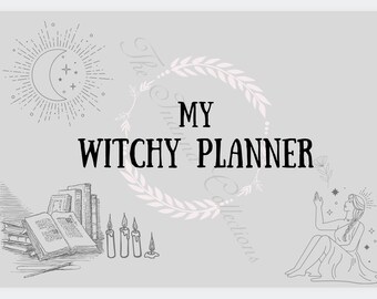 Witchy Planner Weekly Daily