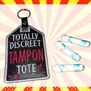 Totally (NON) discreet female product holder Keyring