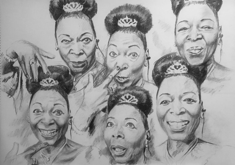 Custom Portrait, Charcoal or Pencil Drawing, Families, children, pets, couples, individuals, weddings original various sizes available image 5