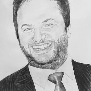 Custom Portrait, Charcoal or Pencil Drawing, Families, children, pets, couples, individuals, weddings original various sizes available image 9