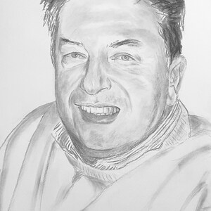 Custom Portrait, Charcoal or Pencil Drawing, Families, children, pets, couples, individuals, weddings original various sizes available image 10