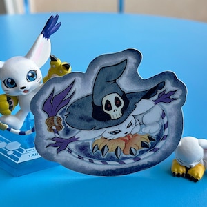 Gatomon Card - Etsy