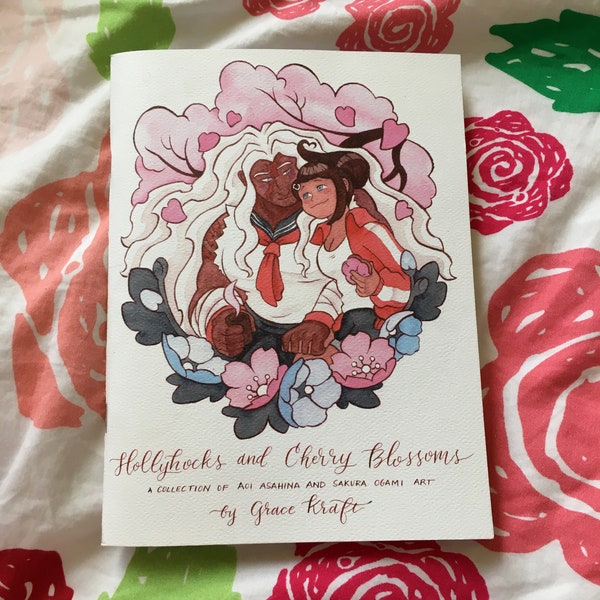 Danganronpa Sakuraoi Sakura Ogami and Aoi Asahina Art Booklet