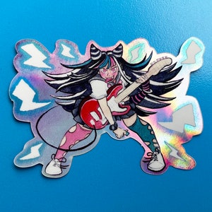Danganronpa Ibuki Mioda Holographic Sticker