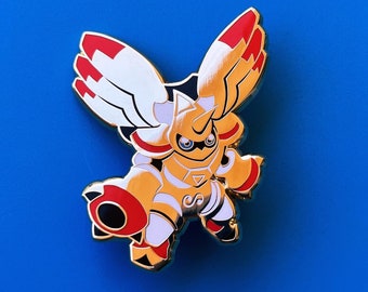Pin de esmalte Rapidmon Digimon