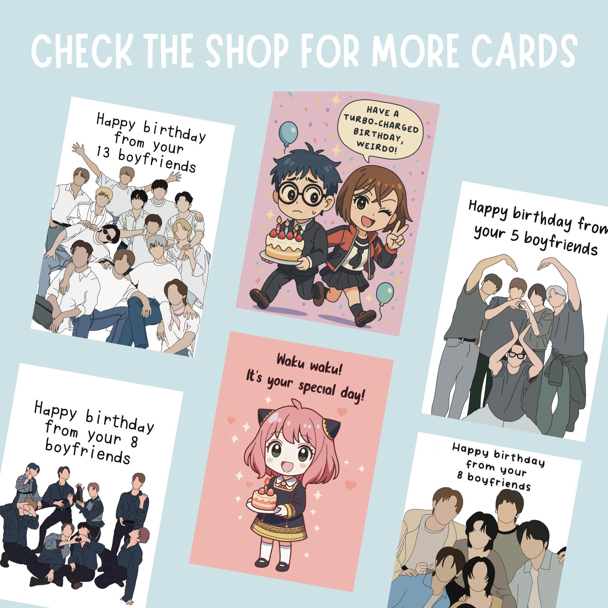 SEVENTEEN Birthday Postcard | Digital Download Printable K-pop