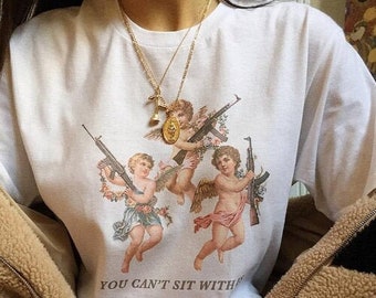 You can't sit with us Short-Sleeve Unisex T-Shirt