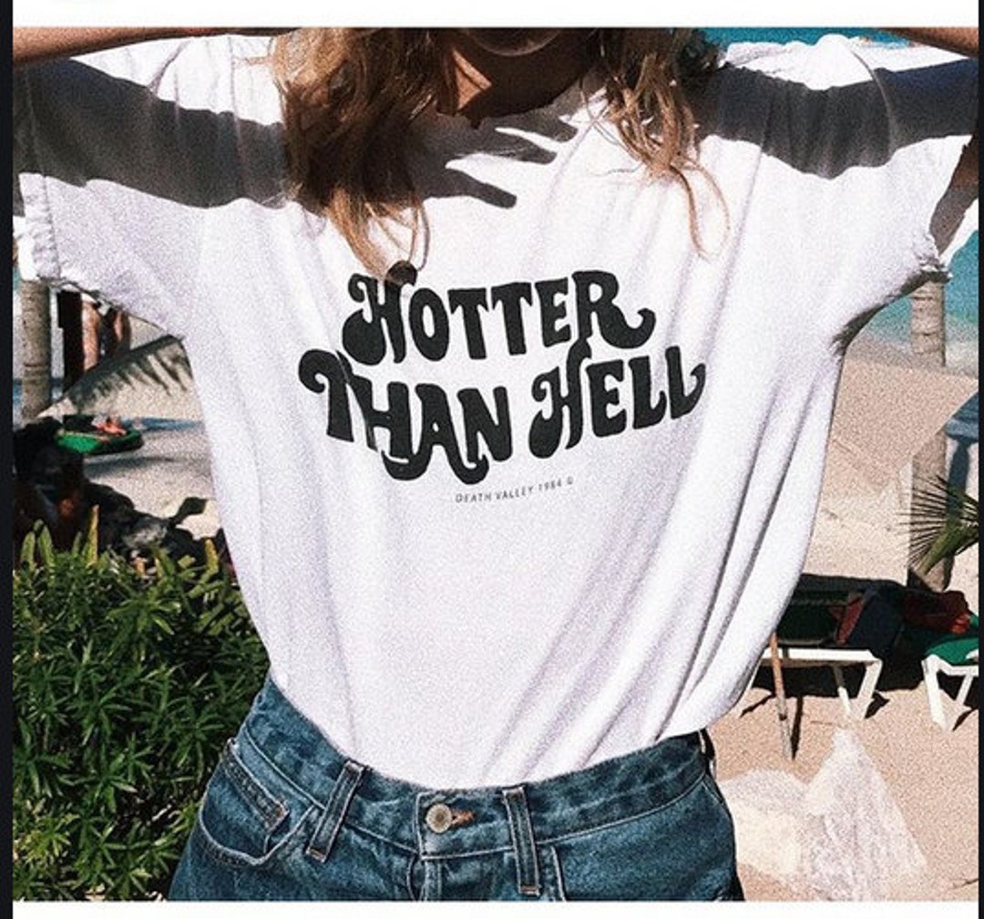 Hotter Than Hell tシャツ【hth】