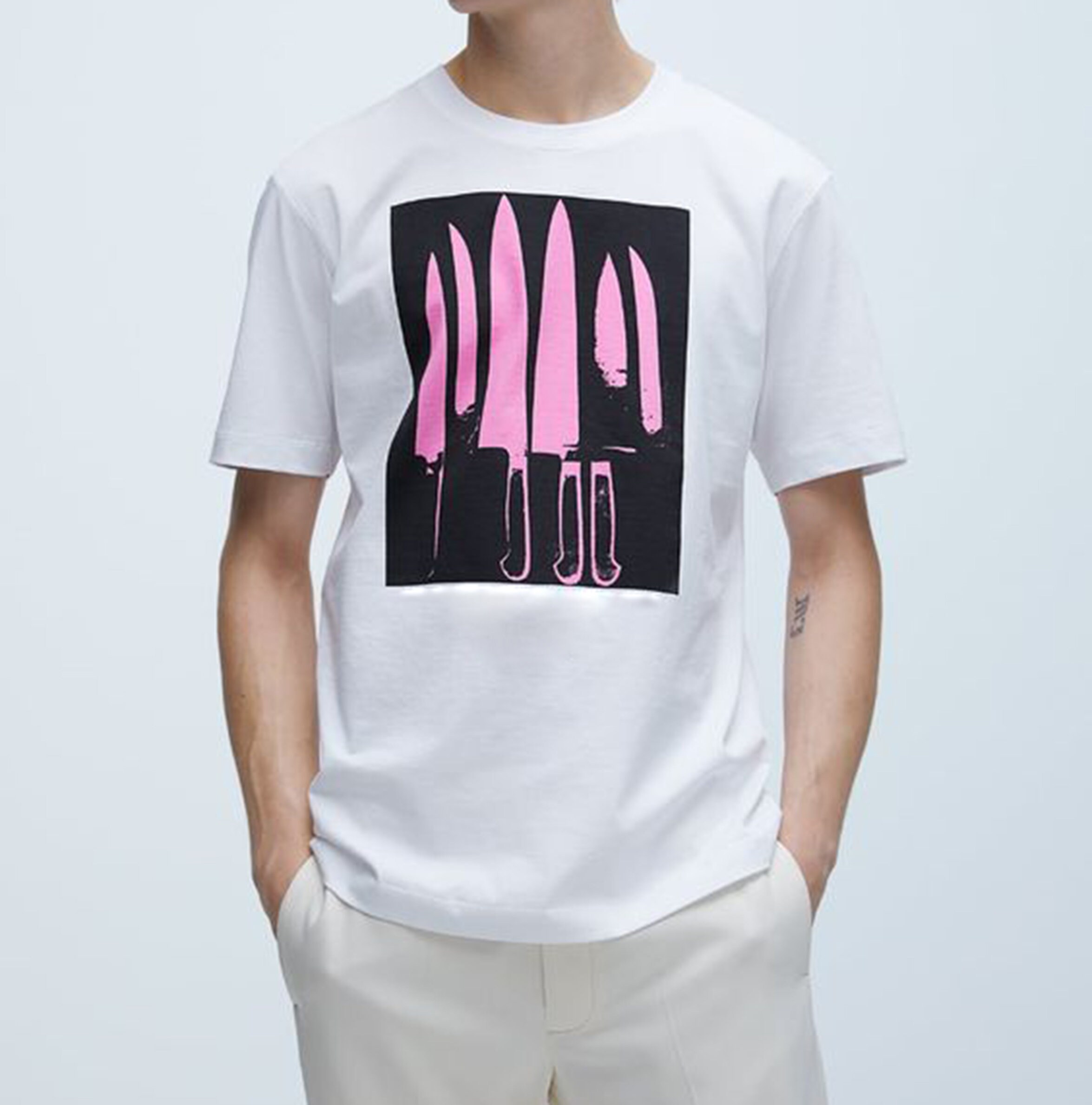 【 PROJECT】25SS★ Andy Warhol bear T-shirt Andy Warhol Pop Art Is For Everyone Graphic Uniqlo Black T