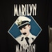 Marilyn Manson Official Unisex T-Shirt – 'Mad Monk' Design, Soft Cotton, Black, Sizes Small To 3XL