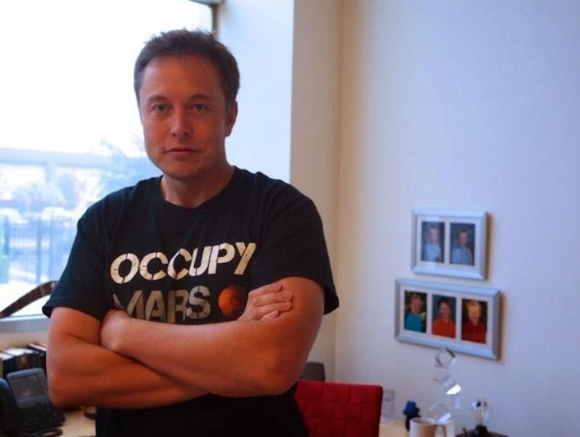Elon Musk Occupy Mars T Shirt