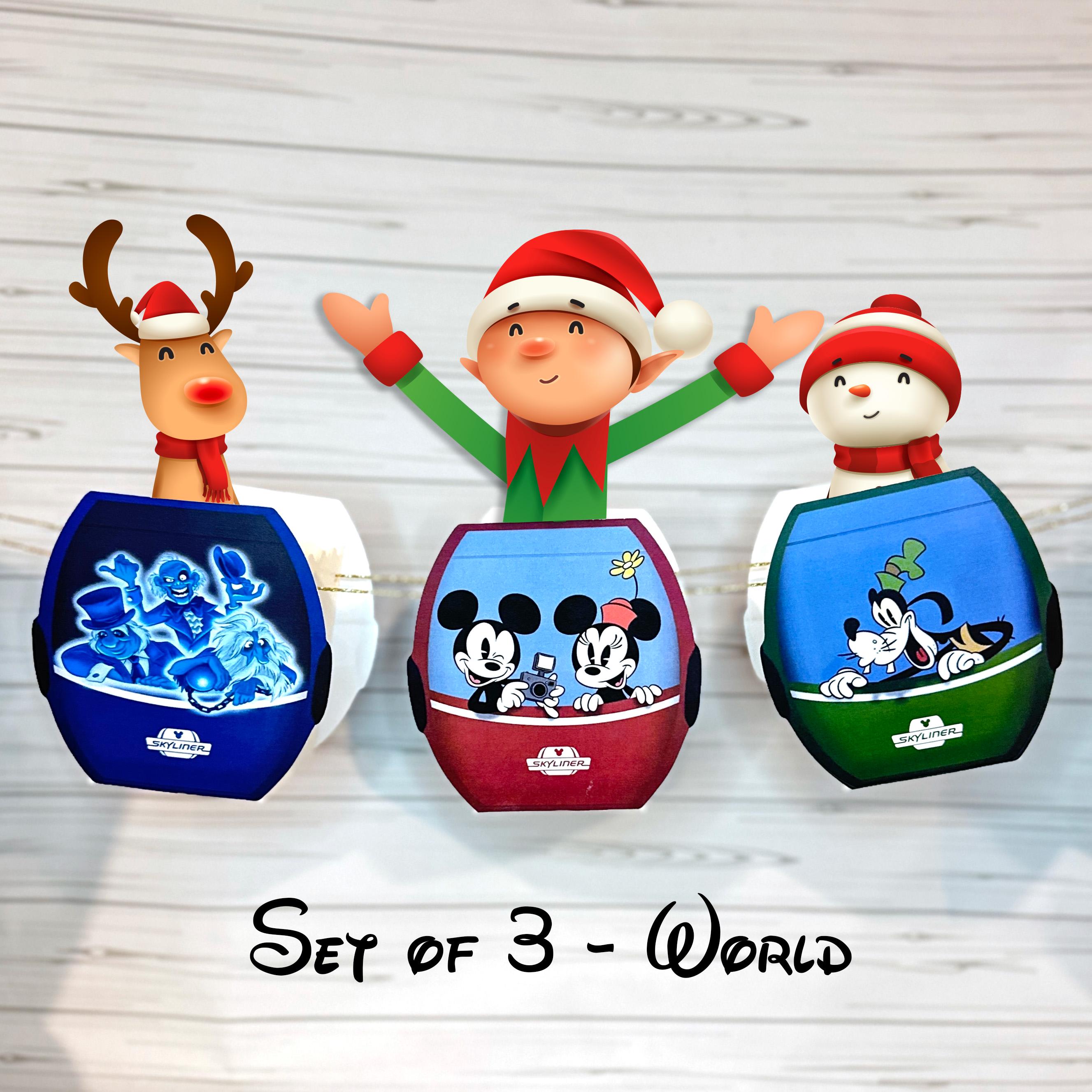 Elf Magical Skyliner Ride Prop Set | Christmas Elf Activity Kit - Etsy