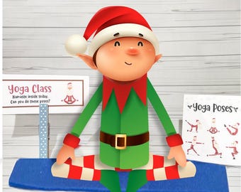 Elf Yoga Practice Prop Set | Elf Activity Kit