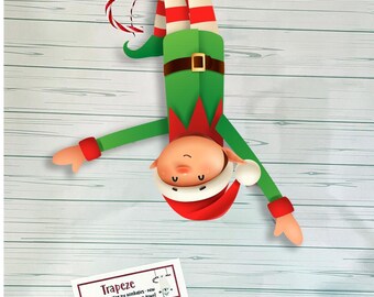 Elf Trapeze Prop Set | Elf Activity Kit