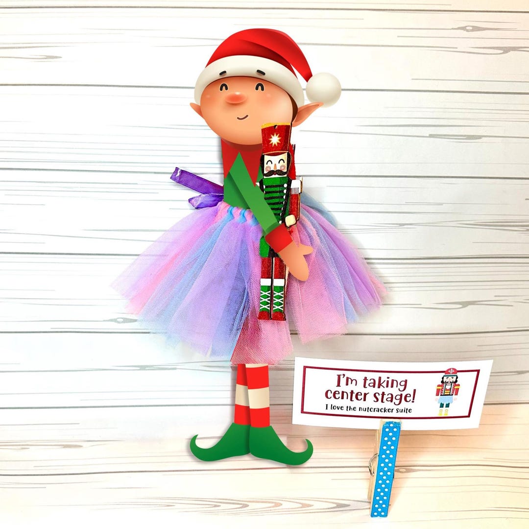 Elf Nutcracker Suite Ballet Prop Set | Elf Activity Kit - Etsy