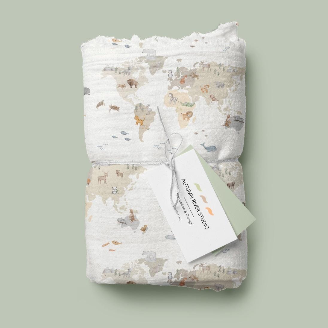796274 Animals World Map for Kids, Fabric Design, Textile Pattern, Kids ...