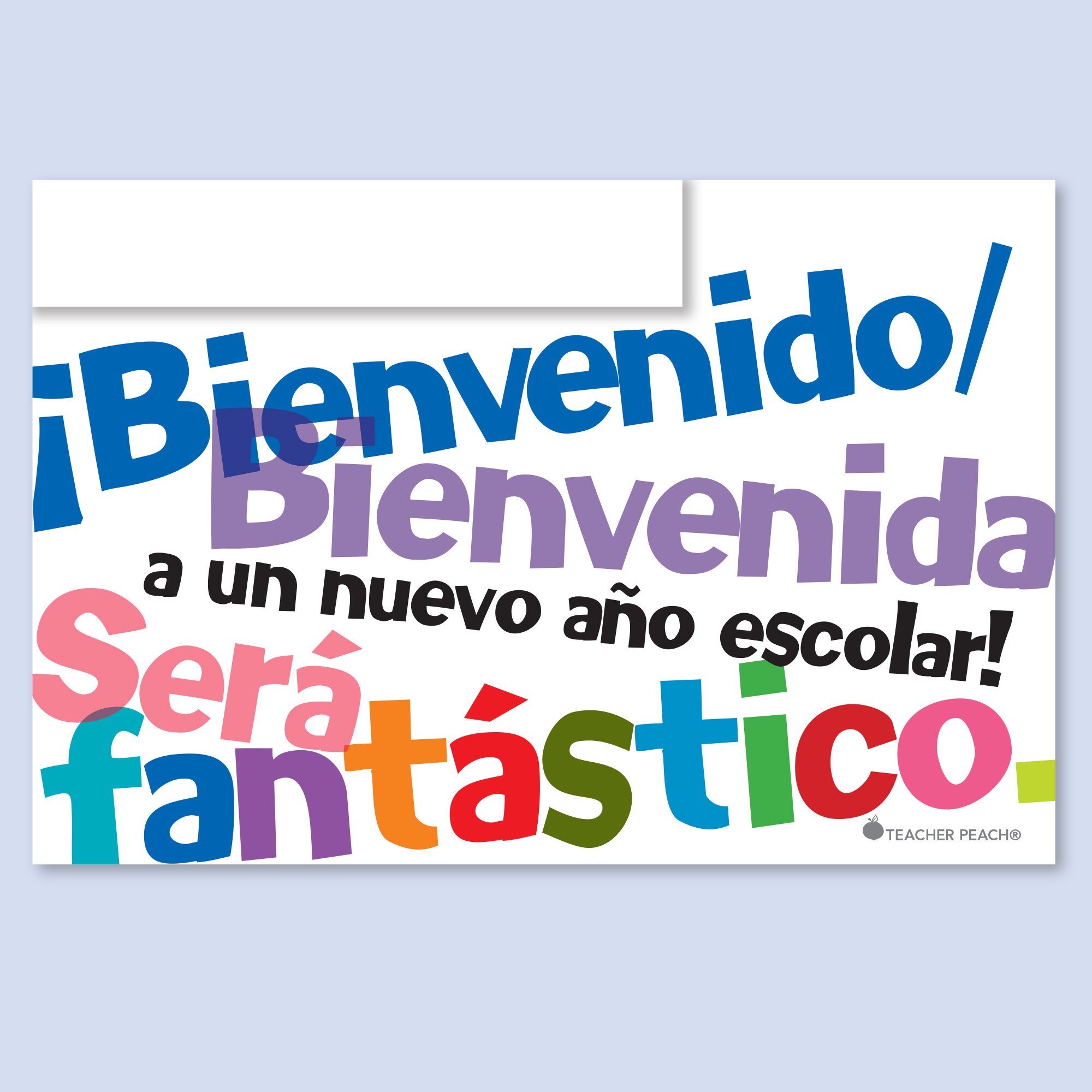 Spanish BacktoSchool Postcards Será Fantástico Etsy