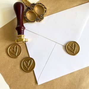 Herz Wachs Siegel, Wachssiegel, Vorgefertigte Wachssiegel, Hochzeits-Wachssiegel, Wachssiegel-Aufkleber, Wachssiegel, Hochzeit-Wachssiegel, selbstklebendes Wachssiegel, Siegel