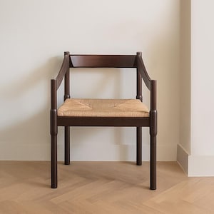 Vintage Vico Magistretti Carimate Chair, 1970s.