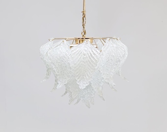 Vintage Mazzega Chandelier, 1970s.