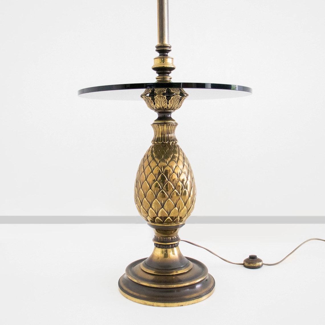 Hollywood Regency Pineapple Floor Lamp by Loevsky&Loevsky Etsy