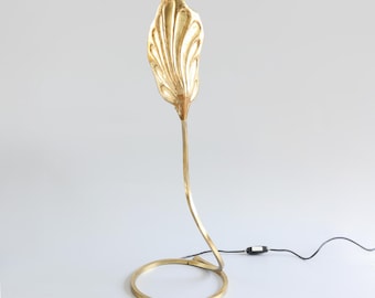 Carlo Giorgi for Bottega Gadda Sculptural Brass Floor Lamp, Italy, 1970s