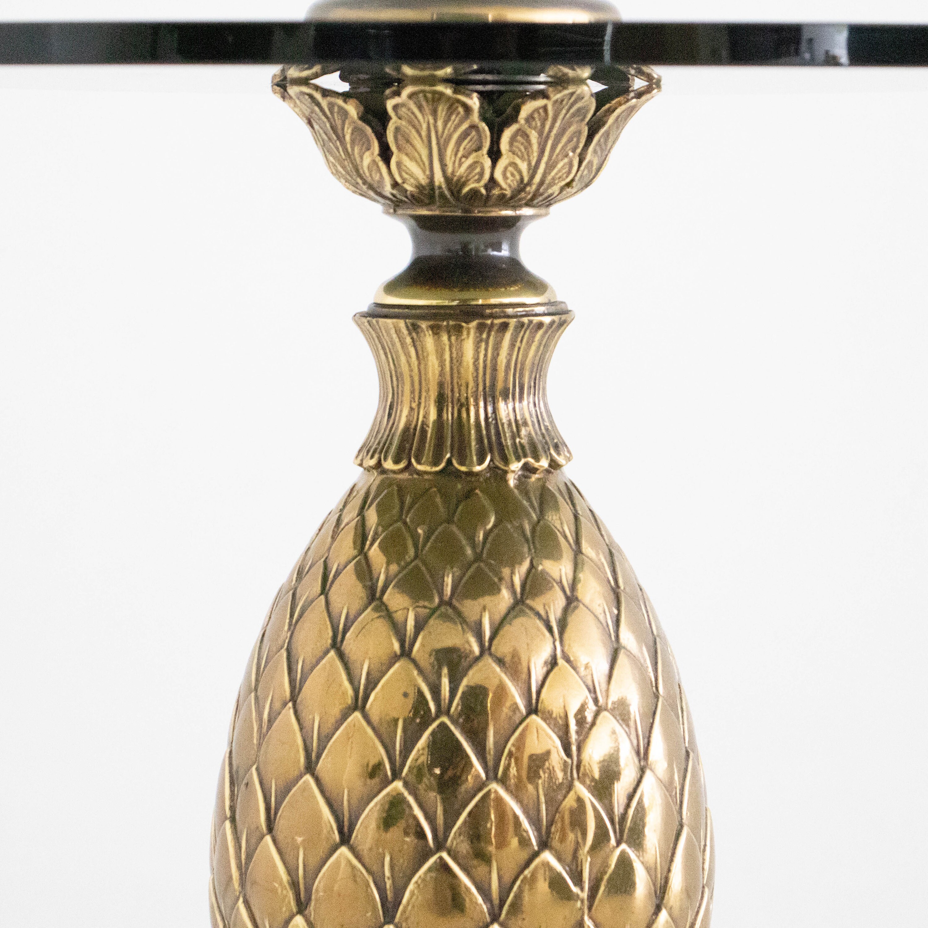 Hollywood Regency Pineapple Floor Lamp by Loevsky&Loevsky Etsy