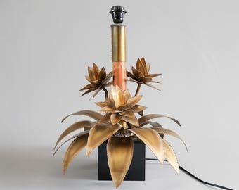 Maison Jansen Floral Table Lamp