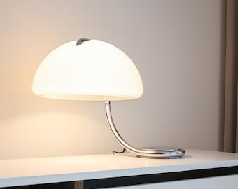 Martinelli Luce Serpente Table Lamp, 1970s, Italy.