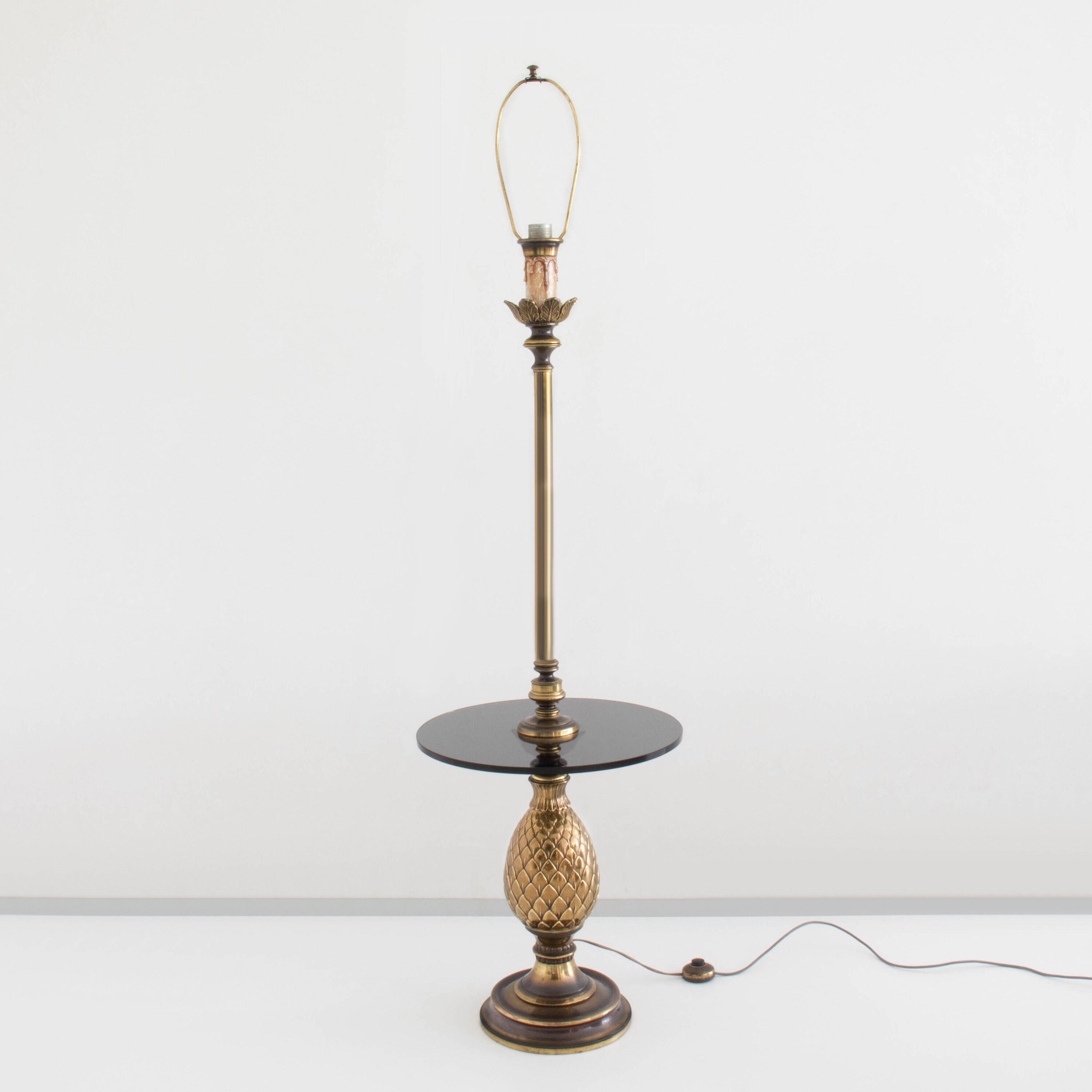 Hollywood Regency Pineapple Floor Lamp by Loevsky&Loevsky Etsy