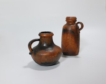 Set of 2 1960's Design West Germany Vases