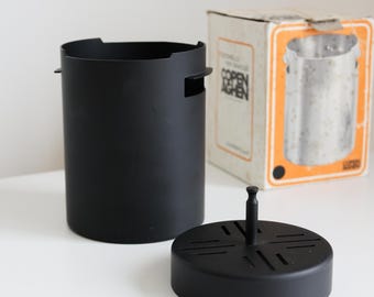 Vintage Gio Ponti 'CopenAghen' Ice Bucket with Original Packaging, 1970s, Italy.