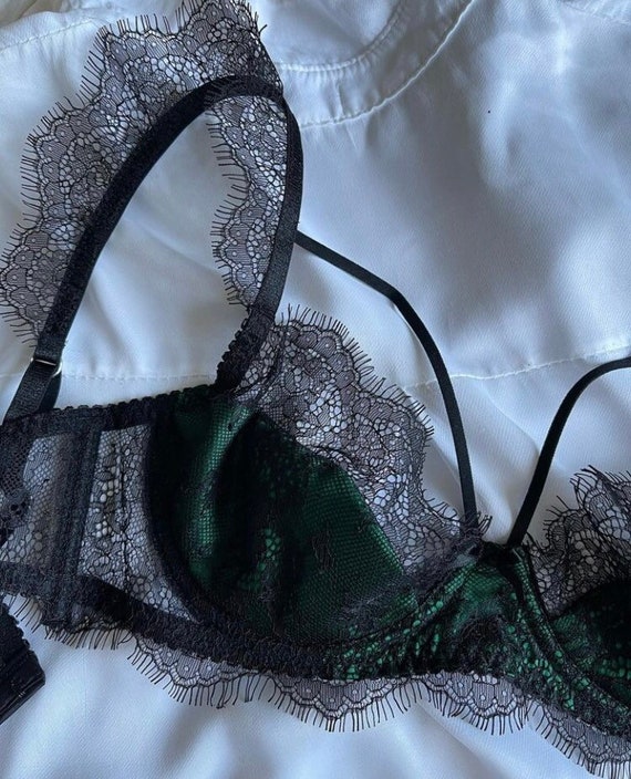Underwire Bras, Silk, Lace, Tulle, Luxe