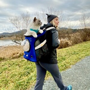 The Jackson Galaxy Convertible Cat Backpack Carrier Etsy
