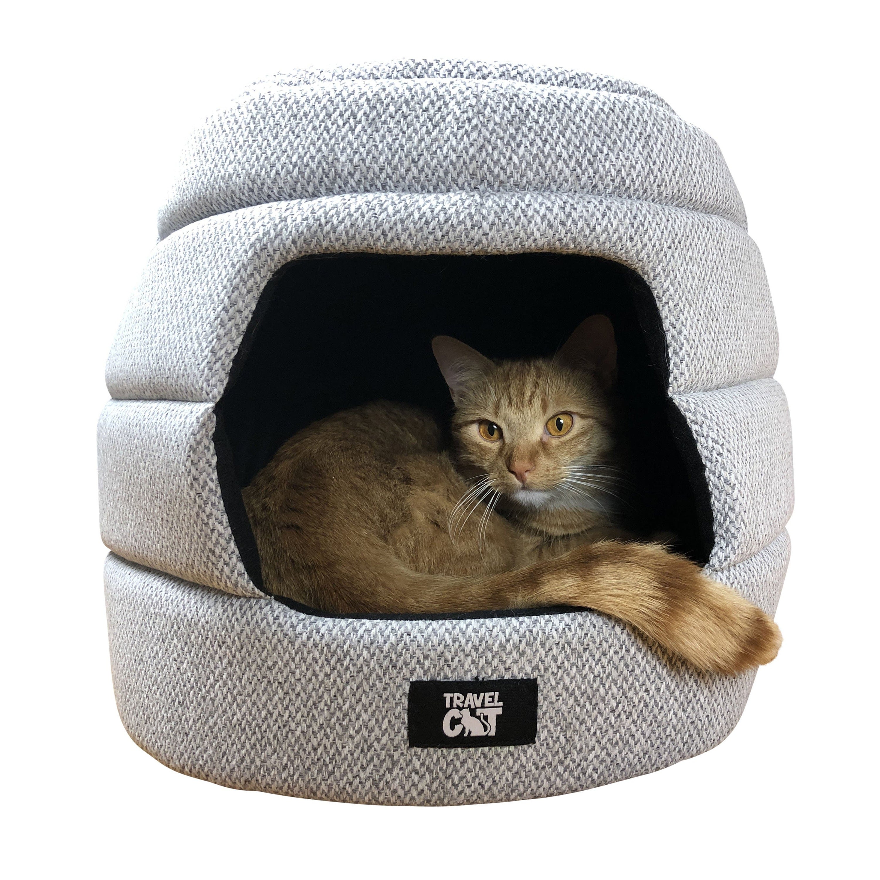 The Transpurrter Ultimate Calming Convertible Cat Carrier in Heather