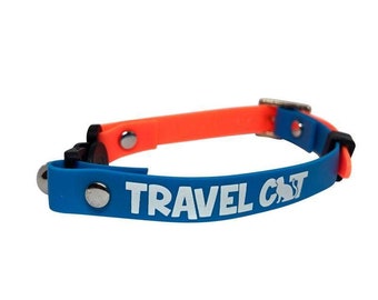 The Fancy Cat" Silicone Breakaway Collar