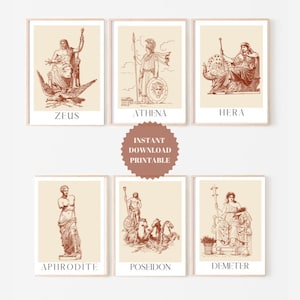 12 Olympians, Mythology gifts, Last Minute Christmas Gifts, Greek mythology art, Academia aesthetic, Greek Gods Goddess, Mythology gallery