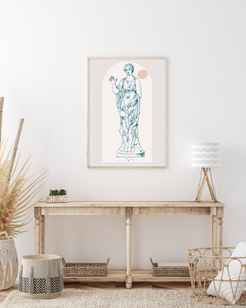 Daphne Print, Greek Nymph Art, Tree Woman Decor - Etsy