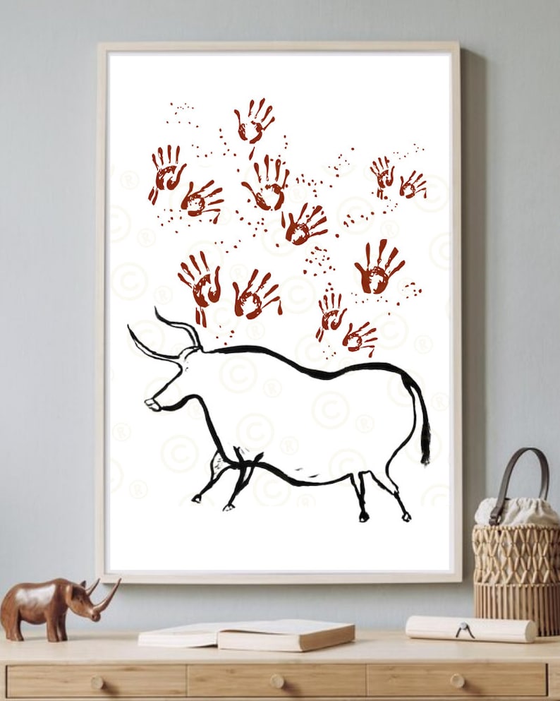 Lascaux Cave Art Prehistoric Cave Painting Paleolithic Art
