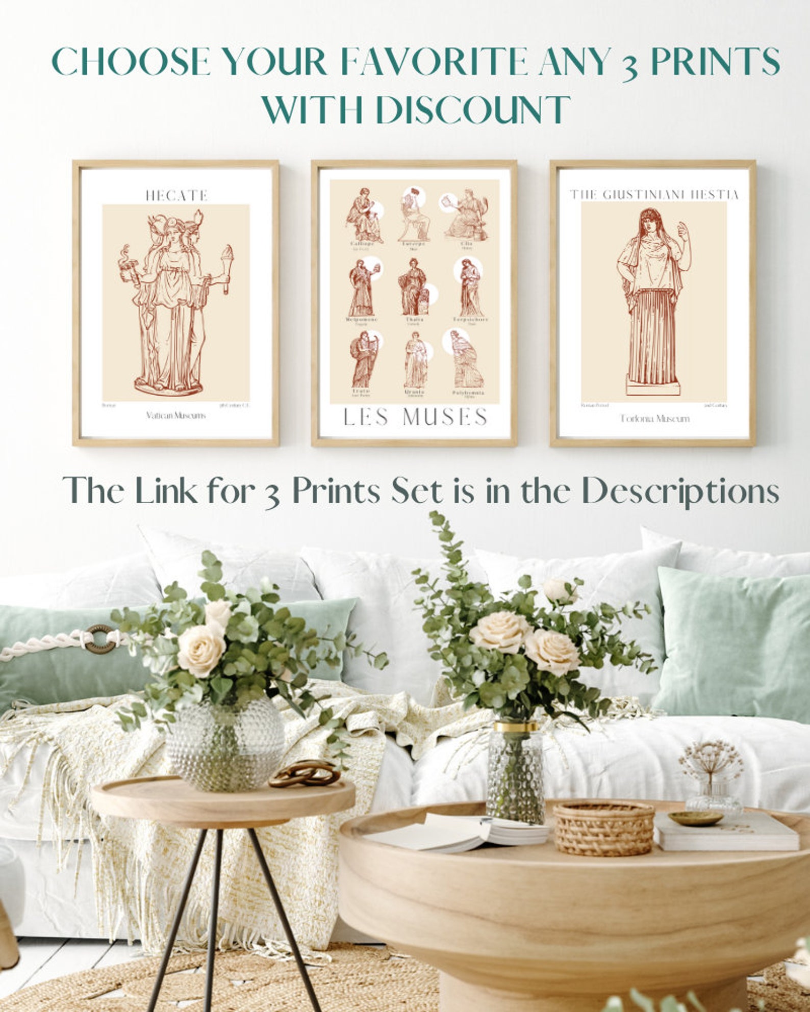 Hestia Print Hestia Altar Decor Goddess Poster Greek Etsy