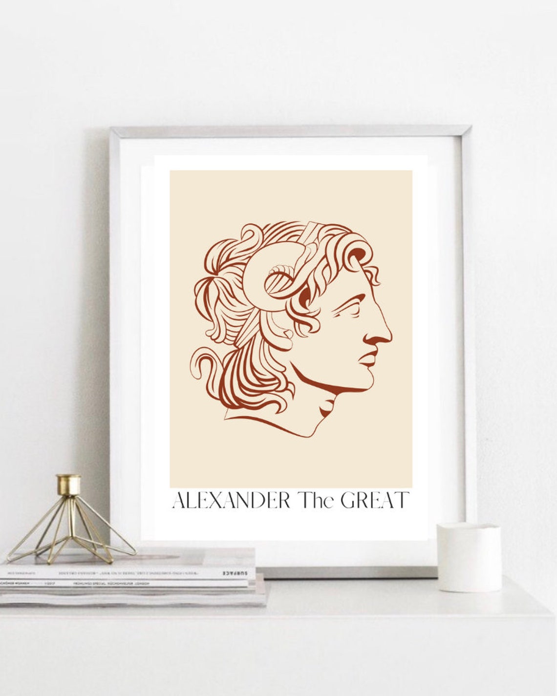 Alexander the Great Poster History Teacher Gift Ancient Etsy