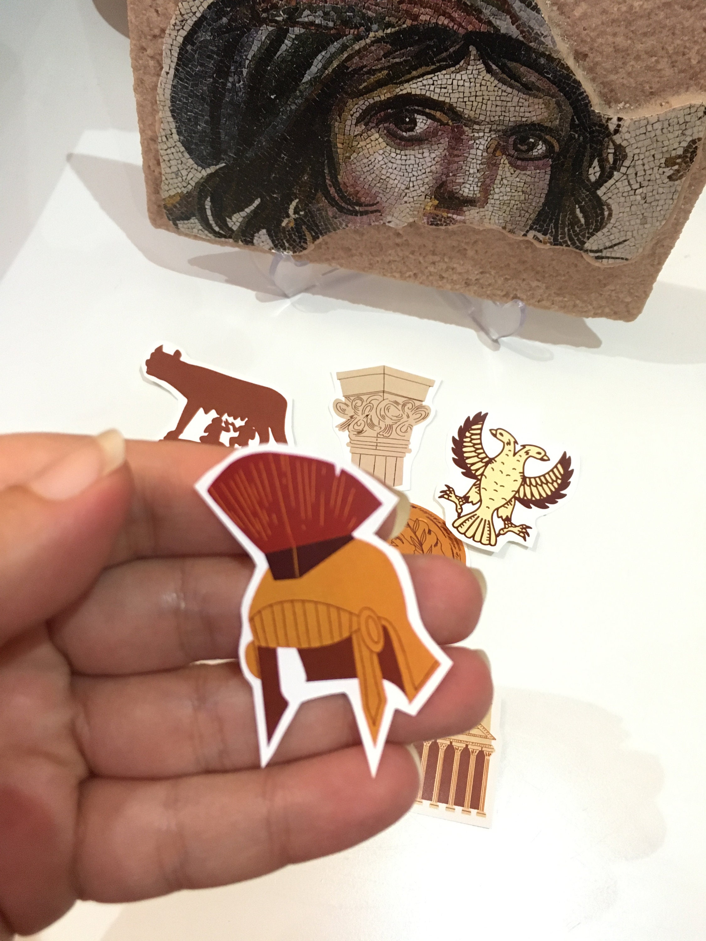 Ancient Rome Vinyl Sticker Pack, History Teacher Decals - Etsy